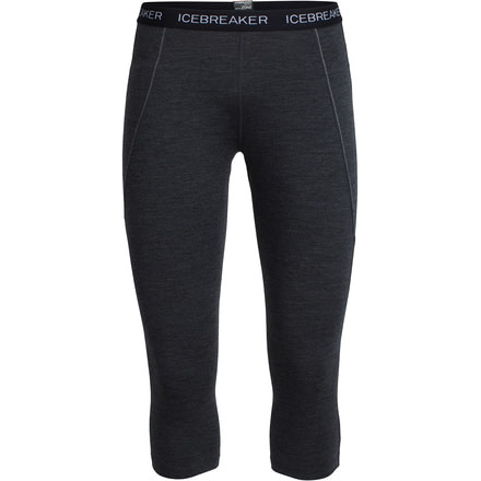 Icebreaker Winter Zone Legless Bottom - Women's-Jet Heather/Black/Snow-Small