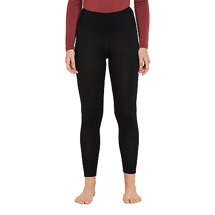 Icebreaker Merino 260 Tech High Rise Leggings - Women's, Black, Extra Small, IB0A5726001XS