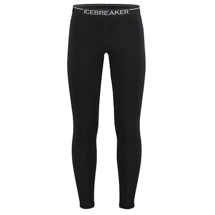Icebreaker Zone Leggings, Black/Monsoon/Black, L, 102647001L