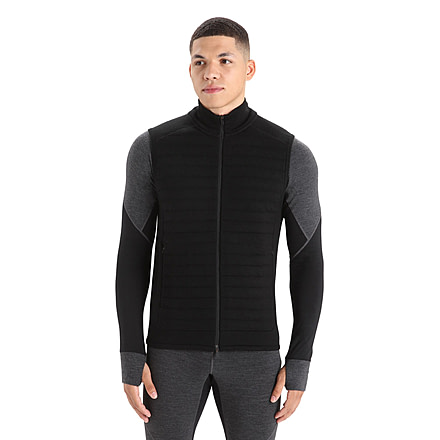 Icebreaker ZoneKnit Insulated Vest - Men's, Black, 2XL, IB0A56FB001XXL