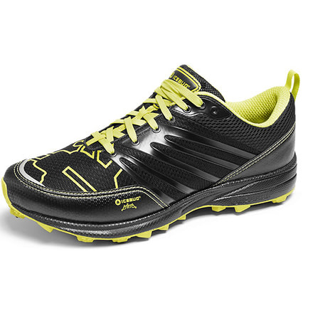 Icebug ANIMA2 BUGrip Trail Running Shoe - Men's-Black/Poison-8 US