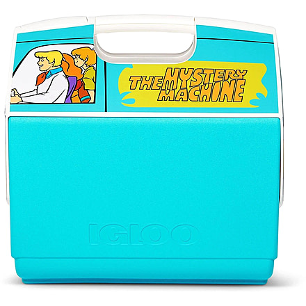 Igloo Limited Edition Playmate Elite Mystery Machine Cooler, Scooby Doo, 16 Qt, 00048600