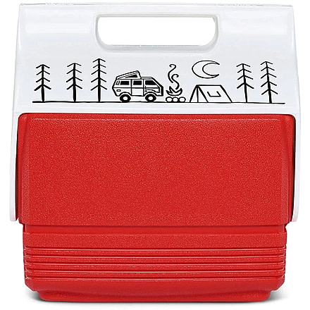 Igloo Limited Edition Playmate Mini David Rollyn Camper Van Cooler, Volkswagen, 4 Qt, 00048636
