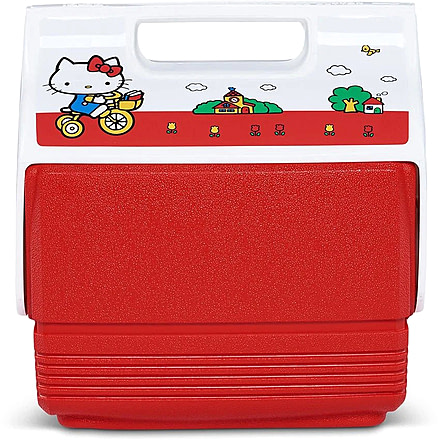 Igloo Limited Edition Playmate Mini Hello Kitty Classic Cooler, Hello Kitty, 4 Qt, 00048768