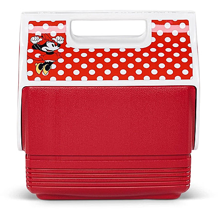 Igloo Limited Edition Playmate Mini Minnie Mouse Cooler, Disney, 4 Qt, 00048582