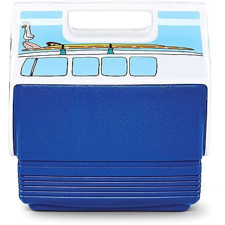 Igloo Limited Edition Playmate Mini Vw Blue Van Cooler, Volkswagen, 4 Qt, 00048619