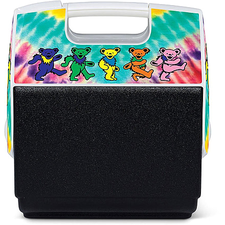 Igloo Limited Edition Playmate Pal Dancing Bears Cooler, Grateful Dead, 7 Qt, 00048804