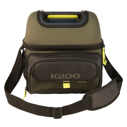 Igloo Outdoorsman Cooler Bag Hardtop Gripper, 22-Can, Tank Green/Black 00063027