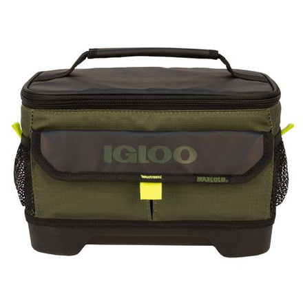 Igloo Outdoorsman Cooler Bag Lunch 2 Go, 12-Can, Tank Green/Black 00063033