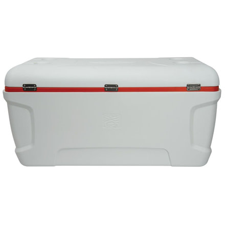 Igloo Super Tough Cooler Stx, 150 Qt, White/Orange 00044808