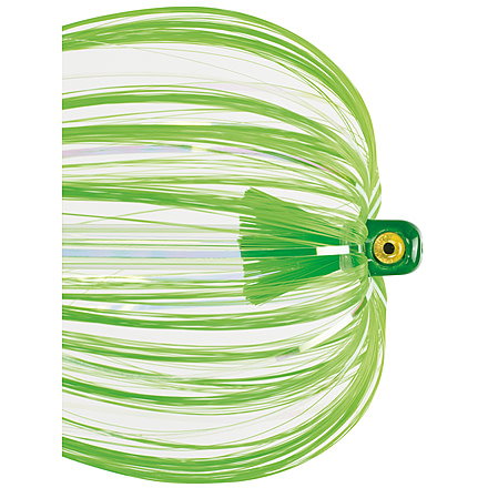 Iland Witches Bugs Saltwater Troll Lure, 7in, 1/4oz, Flash Green Head, EGR, IW142F-EGR