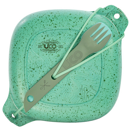 Industrial Revolution Bamboo Mess Kit 5pc, Robin Egg Green, F-MK-BE5PC-ROBINEGG