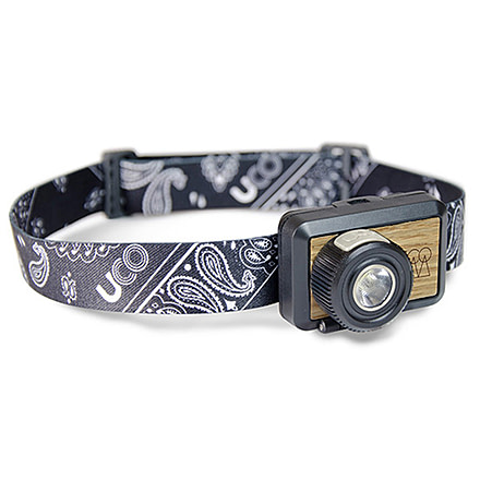 Industrial Revolution UCO HL-Hundred Headlamp, Bandana, Black 9004953