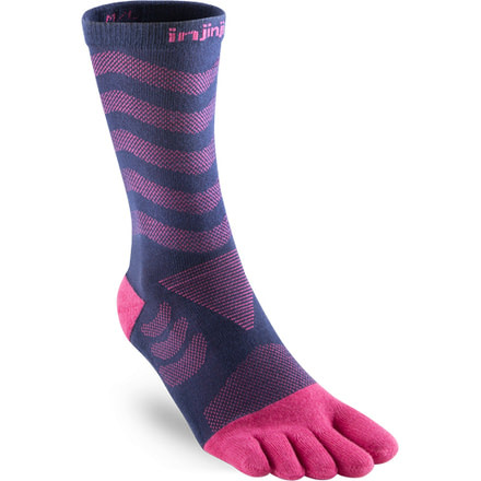 Injinji Run Technical Crew Socks - Womens, Purple, XS/S, 401171-PUR-XS/S