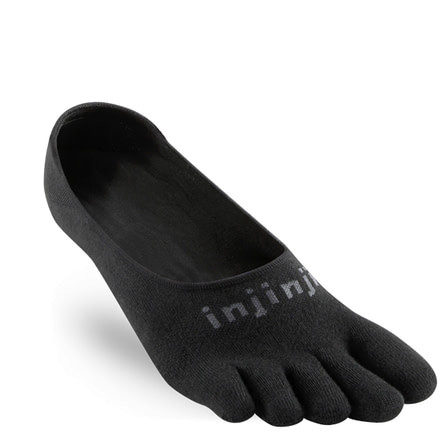 Injinji Sport Lightweight Hidden Coolmax Socks - Mens, Black, Small, 052100-BLK-S