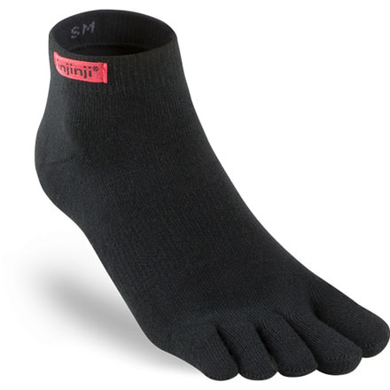Injinji Sport Original Weight Micro Coolmax Socks - Mens, Black, Small, 052220-BLK-S