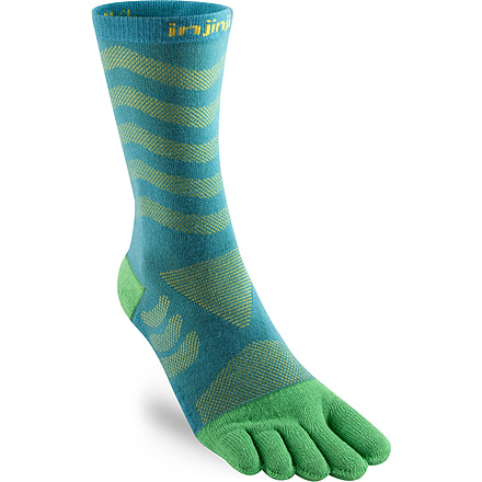 Injinji Ultra Run Crew Socks - Womens, Cove, Extra Small/Small, 401171-COV-XS/S