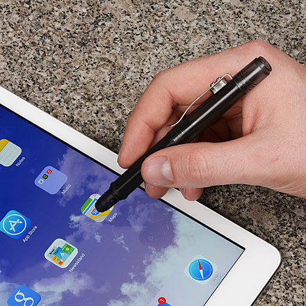 Inka Mobile Clip Pen and Stylus,Black IMPC-06-R7