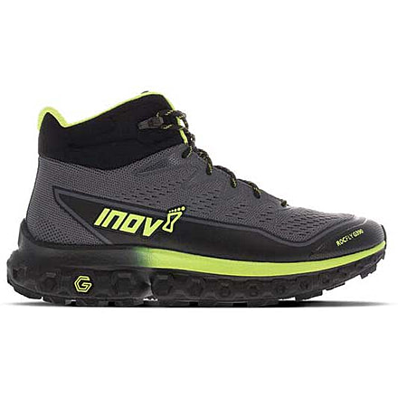 Inov-8 RocFly G 390 Hiking Shoes - Mens, Grey/Black/Yellow, 12, 000995-GYBKYW-S-01-13