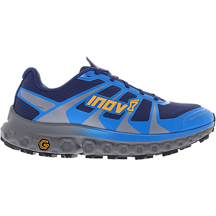 Inov-8 TrailFly Ultra G 300 Max Shoes - Mens, Blue/Grey/Nectar, 9.5, 000977-BLGYNE-S-01-95