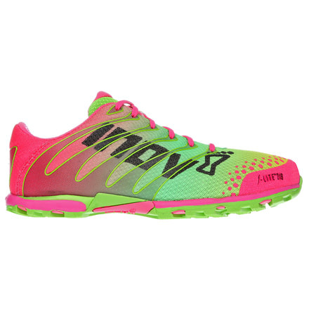Inov8 F-Lite 219 Road Running Shoe - Women's-Yellow/Green/Pink-6 US