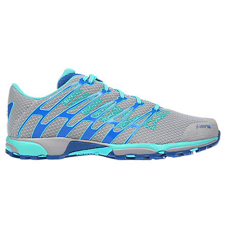 Inov8 F-Lite 249 Road Running Shoe - Women's-Grey/Aqua/Blue-6 US