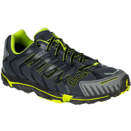 Inov8 Terrafly 313 GTX Trail Running Shoe - Men's-Grey/Lime-11 US