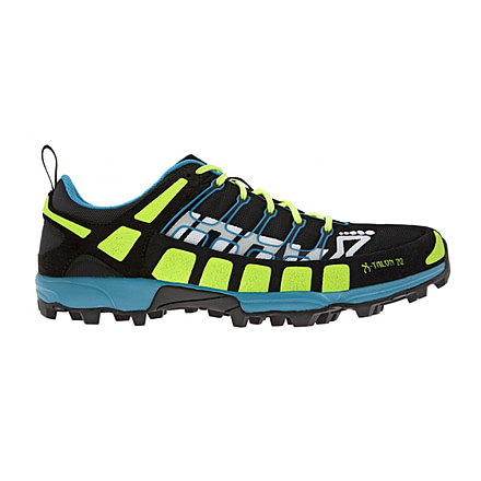 Inov8 X-Talon 212 Precision Fit Trail Running Shoe-Unisex-9 US-Black/Neon Yellow/Blue