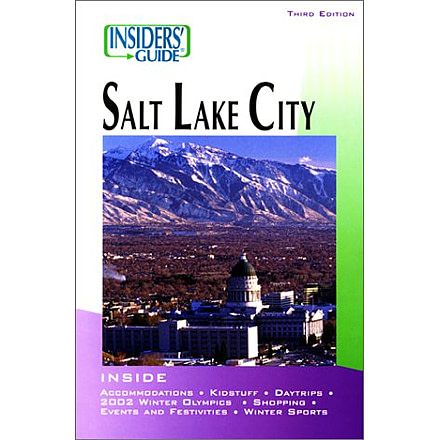 Insiders Guide To Salt Lake, Virginia Rainey, Publisher - Globe Pequot Press
