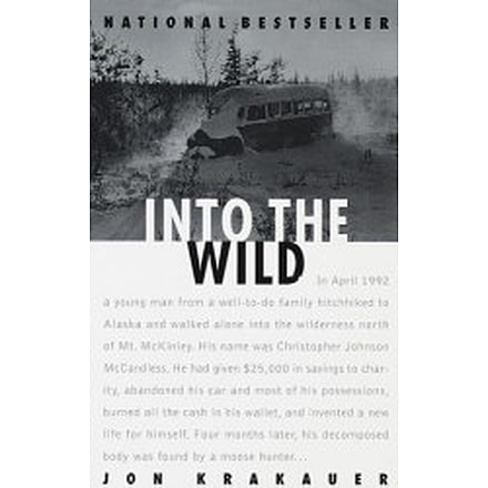 Into The Wild, Paperback, Jon Krakauer, Publisher - Random House