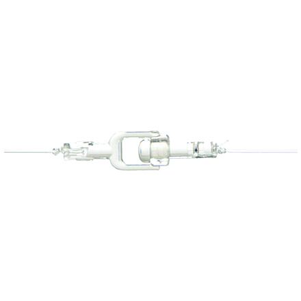 InvisaSwivel 25LB Swivel, Clear, 5/Pack, IN2572C