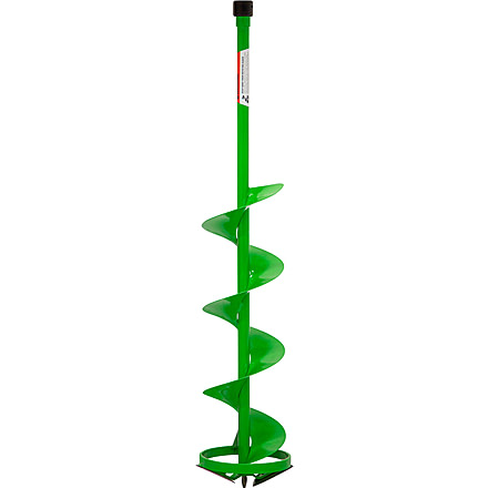 ION Turbo Auger Bit, 8in, Steel, Green/Black, 8-Inch, 41425