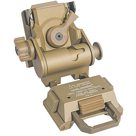 Trijicon Electro Optics Wilcox G24 Helmet Mount for IR Patrol M-Series, Tan AC62006