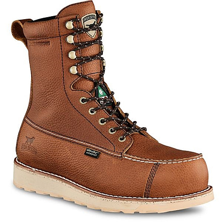 Irish Setter Wingshooter ST 83856 Mens Work Boot, 8 in Height, Non-Insulated, Waterproof, Medium, Brown, 9 US, 83856D 090