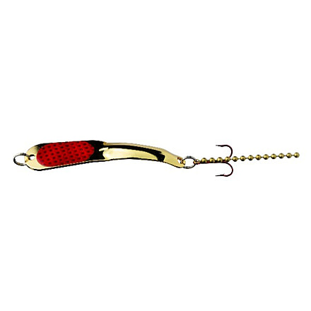 Iron Decoy Steely 5 Lure 4.25, Gold/Red, 1 oz, Steely 5 GR