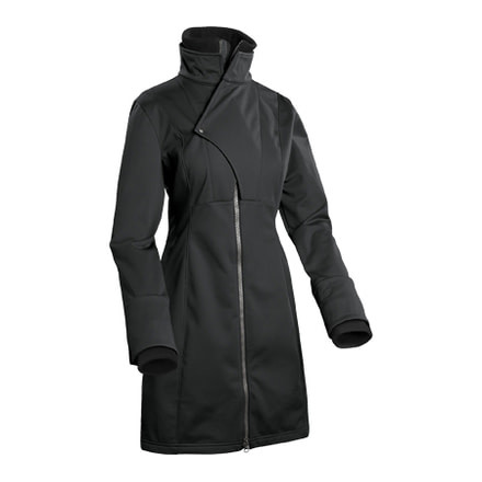 Isis Mila Car Coat - Women's-Black-Small