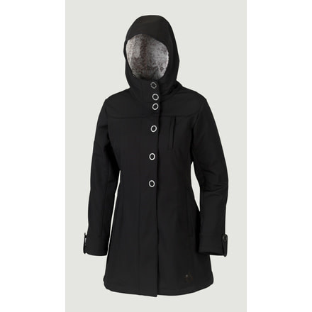 Isis Queen City Coat - Women's-Black-4