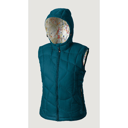 Isis Whisper Hoodie Vest - Women's-Moroccan Blue-6