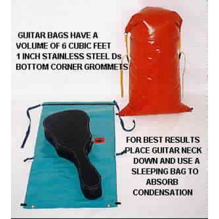 Guitar Dry Bag-Yellow