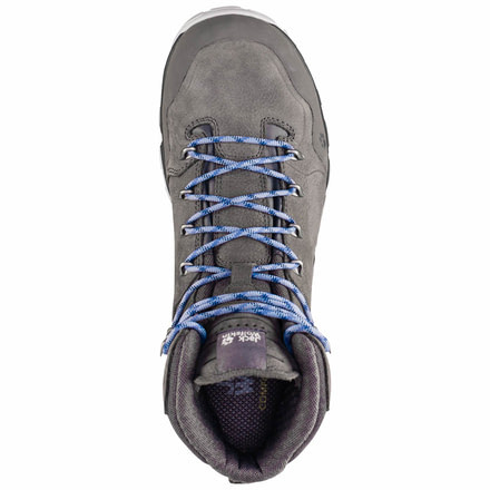 Jack Wolfskin Altiplano Prime Texapore Mid Hiking Boots - Women's, 6, Dark Steel 4022342-6032040