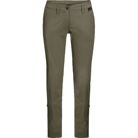 Jack Wolfskin Desert Roll-Up Pants - Womens, Woodland Green, 14, 1505281-5052042