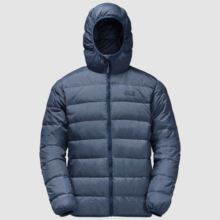 Jack Wolfskin Helium Sky Down Jacket Men, Dark Sky, Small 1202451-1165002