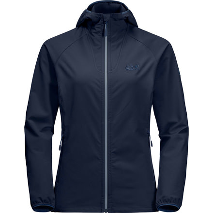 Jack Wolfskin Kalari Trail Jacket - Womens, Midnight Blue, Medium, 1305881-1910003