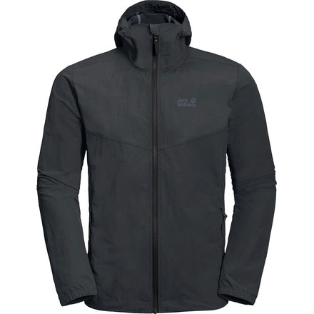 Jack Wolfskin Lakeside Jacket - Mens, Phantom, Large, 1305991-6350004