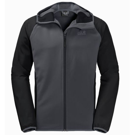 Jack Wolfskin Zenon Softshell Jacket Men, Ebony