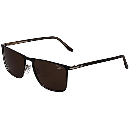 Jaguar 37361 Sunglasses, Brown-Gold, Nano Lenses, 56-17-145, 37361-6101