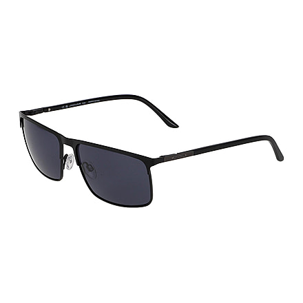 Jaguar 37366 Sunglasses, Black-Grey, Mirror Lens, 60-16-145, JG37366606100