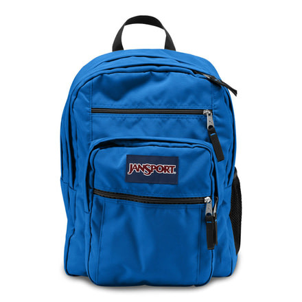 Jansport Big Student Backpack-Blue Streak