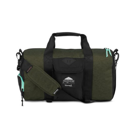 Jansport Diamond Supply Company's Design Duffel Bag, 30l, Green Machine JS0A3C3A5CN