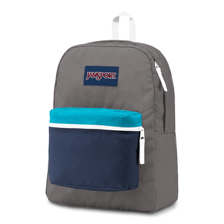 Jansport Exposed 25L Backpack, Shady Grey / White, JS0A3C4X3J4